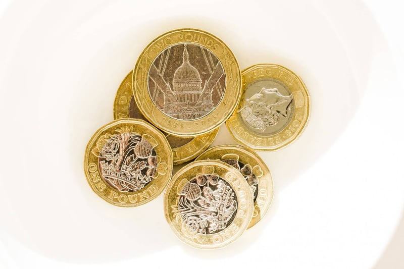 Pound coin savings